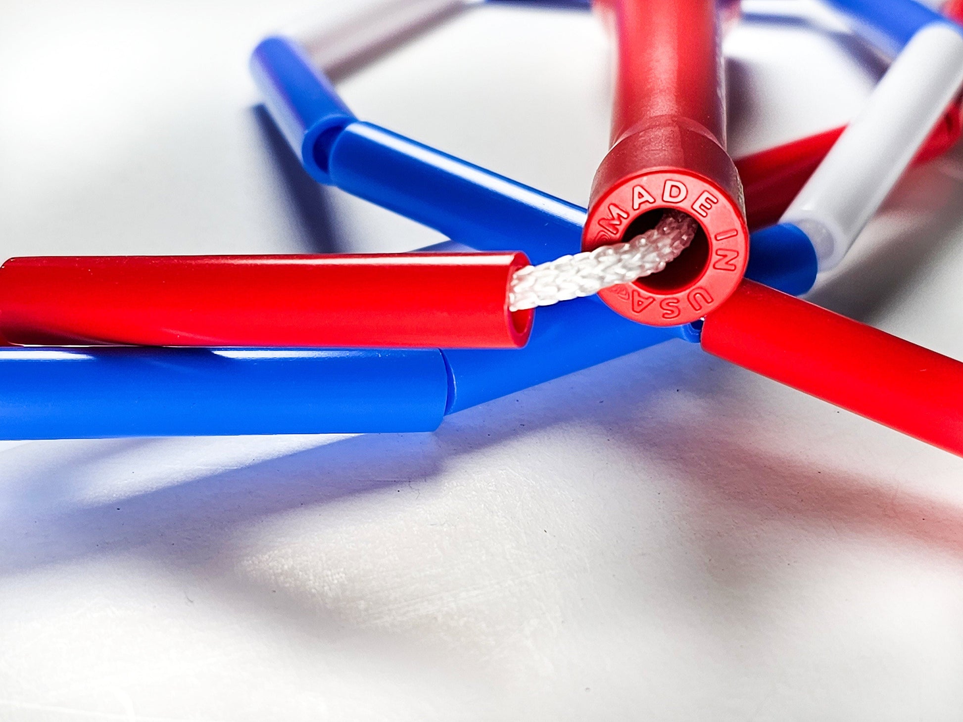 FREEDOM - USA Flag Beaded Jump Rope - Train Essentials vbqeb