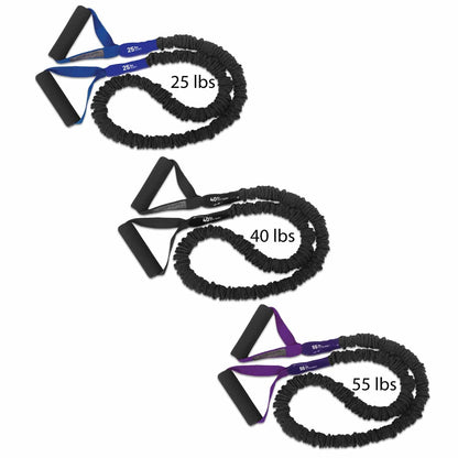 FitCord Resistance Band 3 Packs - Train Essentials tbrnq