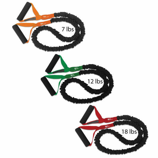 FitCord Resistance Band 3 Packs - Train Essentials bbgnra