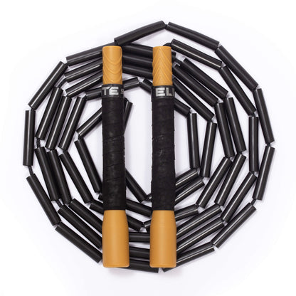 Heavy Beaded (1/2 lb) Jump Rope - Train Essentials dfdbnyu,u