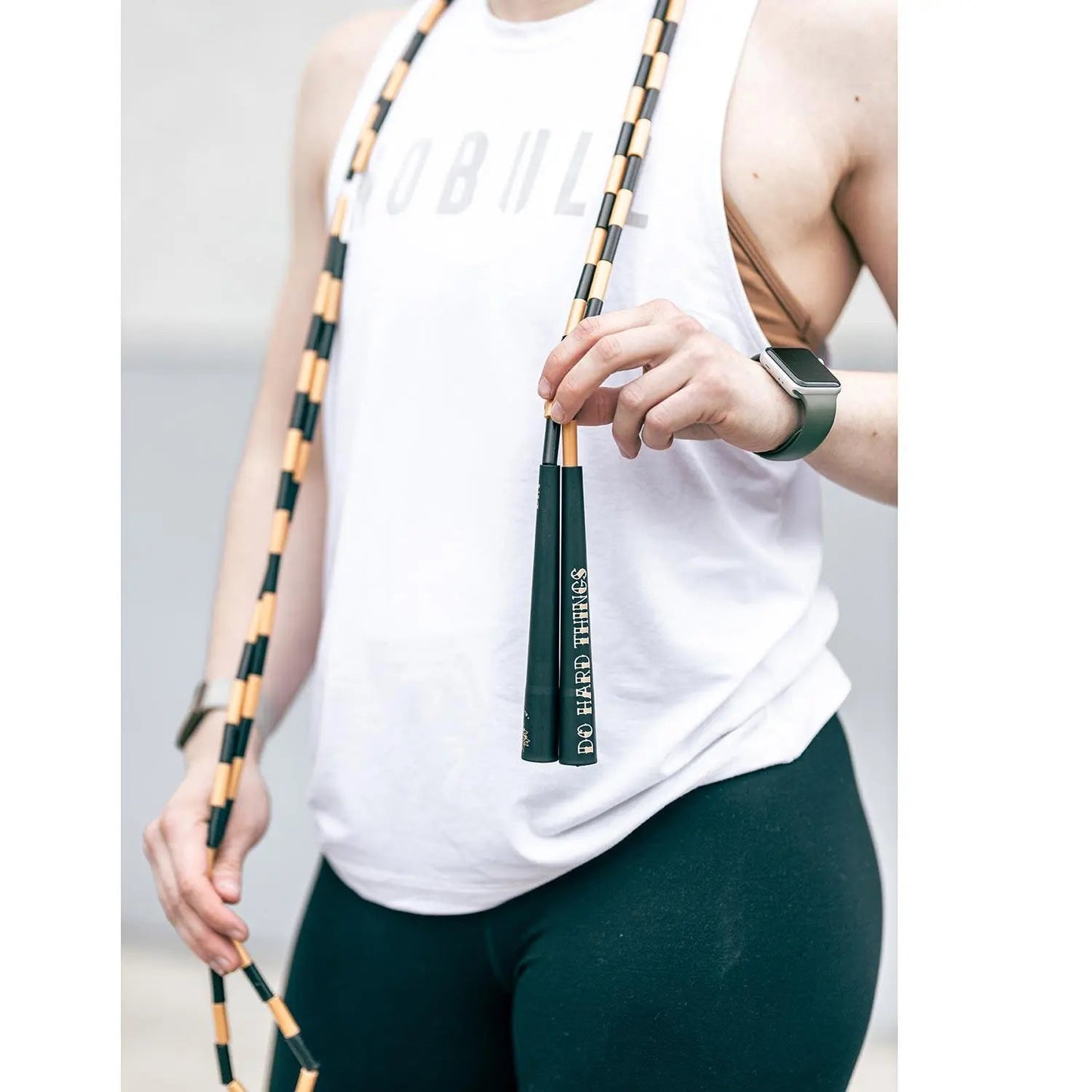 Do Hard Things® - Edge 1" Beaded Jump Rope - Train Essentials z